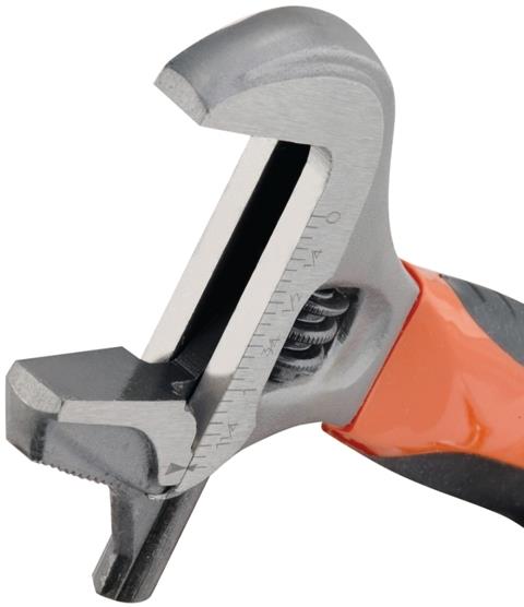 (image for) Amtech 2 In 1 Adjustable Wide Mouth Wrench
